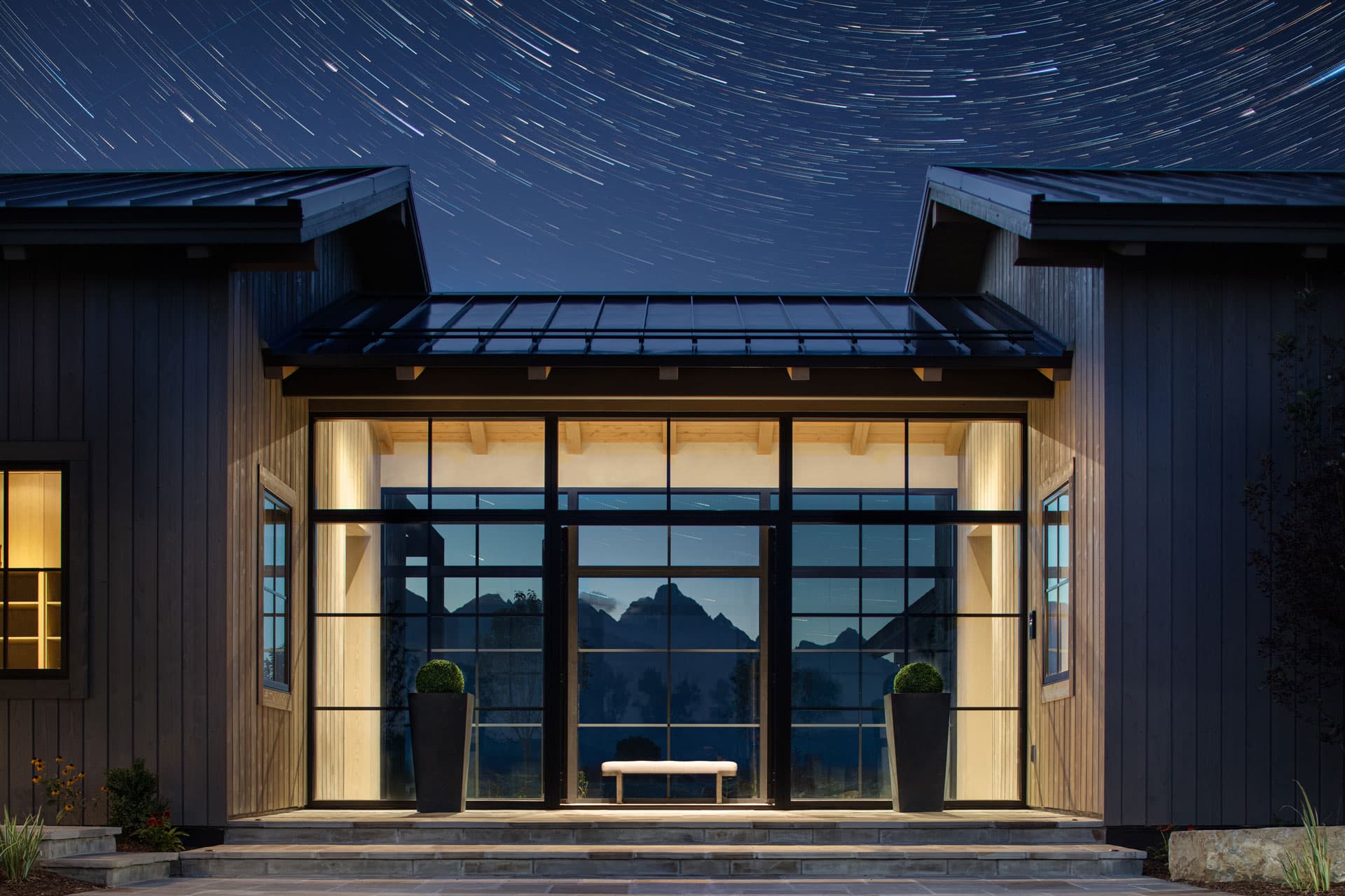 Starfall new home construction interior design project by Nida Risto Interiors in Jackson Wyoming